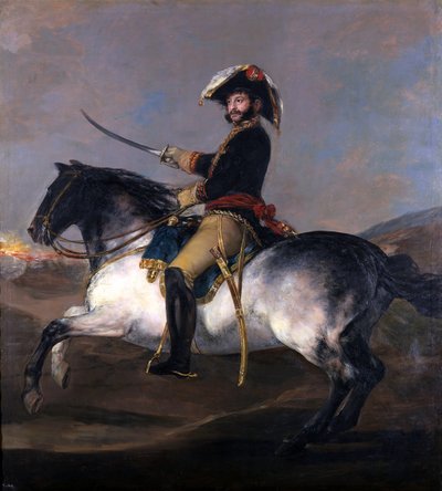 Generale José de Palafox a cavallo da Francisco de Goya